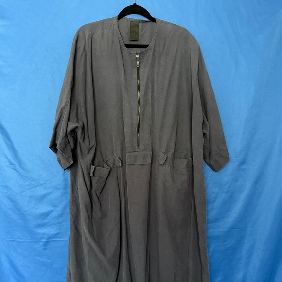 Kedem Blue Dress OS/Plus/Reg, Roomy and Comfy. Work or Casual - Picture 1 of 6